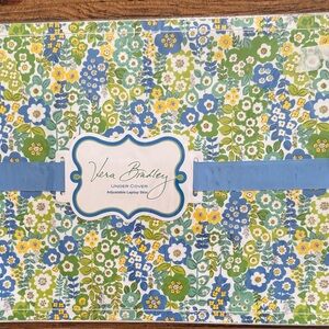 Vera Bradley Blue and Green Floral Laptop Skin English Meadow